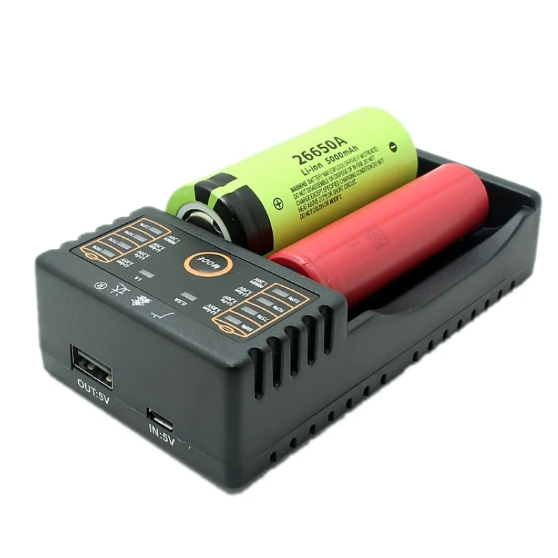 Guangxinda 18650 1 2 V 3 7 v Батарея Зарядное устройство для 26650 18350 18500 16340 17500 14500 CR123 литий