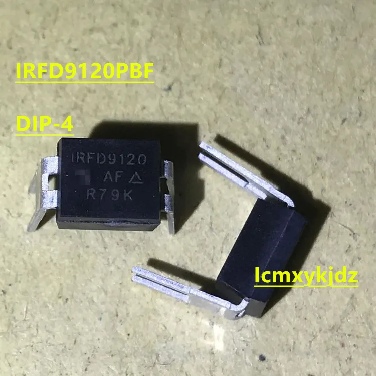 5 шт./лот IRFD9120 IRFD9120PBF DIP 4 новый Oiginal продукт оригинальный Бесплатная доставка