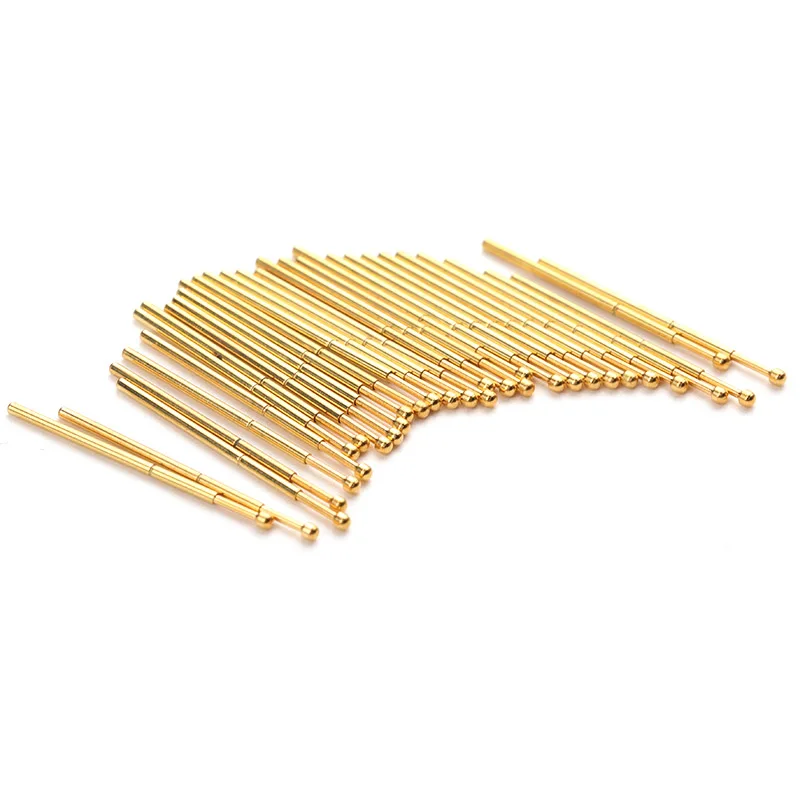 PA50-D2 Gold-Plated Test Tool Spring Test Probe Outer Diameter 0.68mm Length 16.55mm For Testing Circuit Board Instruments