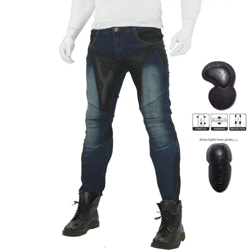 Loong байкерские джинсы JUKE 114-5 летние дышащие мужские мотоциклетные мото pantaloni
