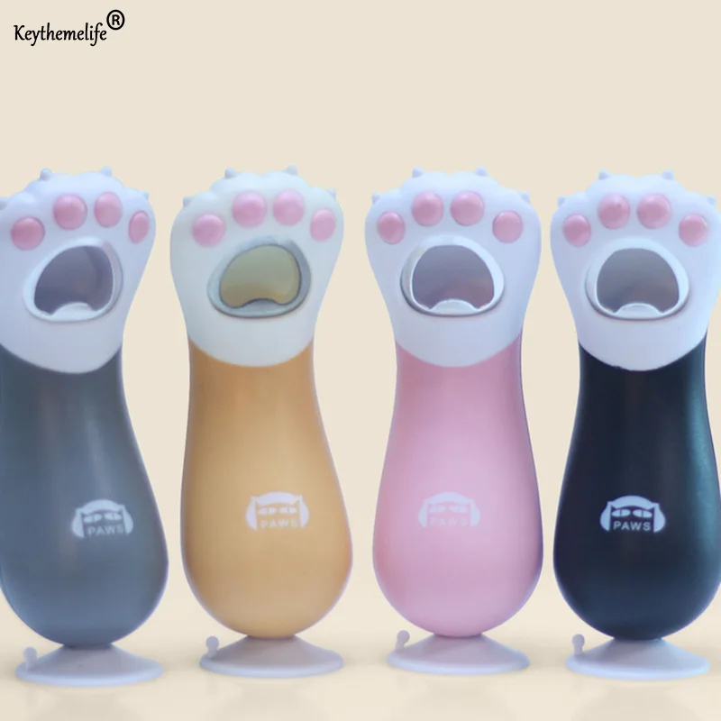 Creative Cat Paw Claw Shaped Bottle Opener For Beer Soda Glass Cap Bottle Opener Kitchen Accessories Supplies Bar Gift