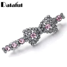 Шикарные Модные Стразы заколки-пряжки для женщин корейские аксессуары шпильки для волос заколки для волос Новое поступление Головные уборы Подарок для девушек F170