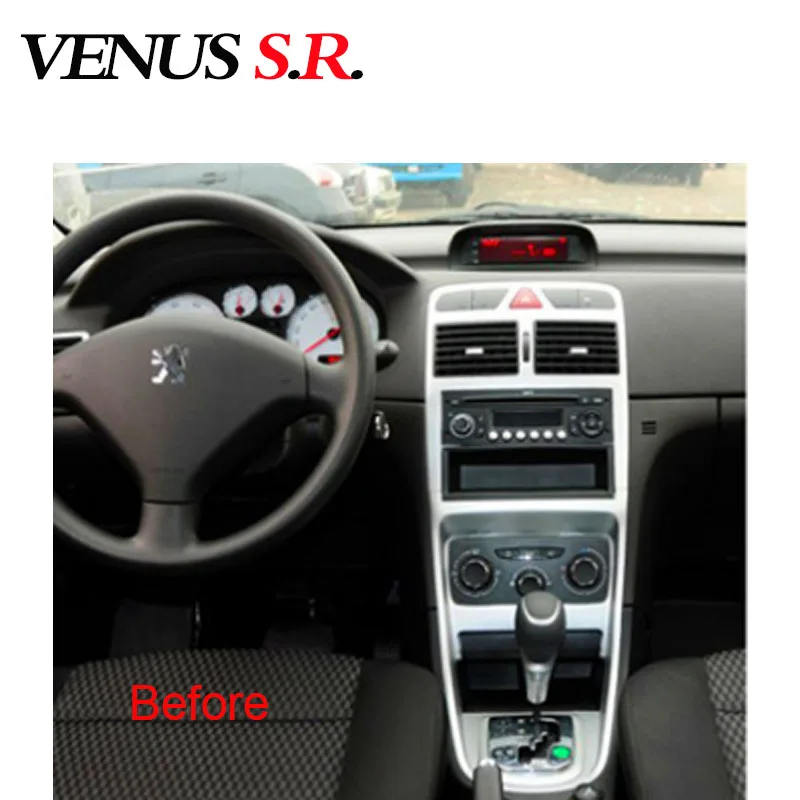 Discount VenusSR Android 8.1 2.5D car dvd for peugeot 307 307cc 307sw 2002-2013 multimedia headunit GPS Radio stereo gps navigation 4