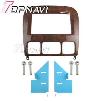 

TOPNAVI Quality Radio Fascia for S CLASS (W220) 2006 Stereo Interface Dash CD Trim Installation Kit