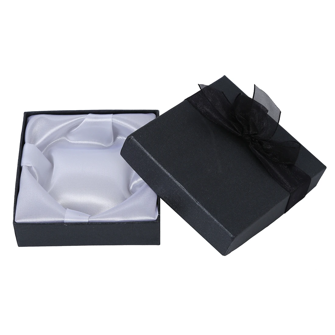 5 черный квадратный браслет Подарочная коробка для браслета чехол 3,5x1,3 ", лидер продаж