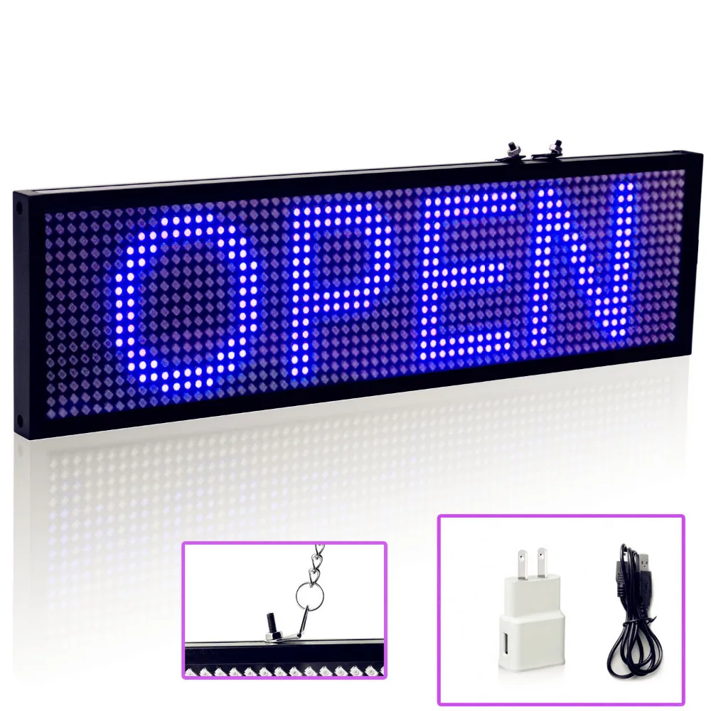 led sign programmable open sign neon close sign store sign__