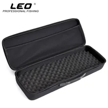 LEO портативная Рыболовная Сумка EVA ударопрочная рыболовная удочка катушка Приманка переноска рюкзак чехол для хранения рыболовных полюсов для Pesca