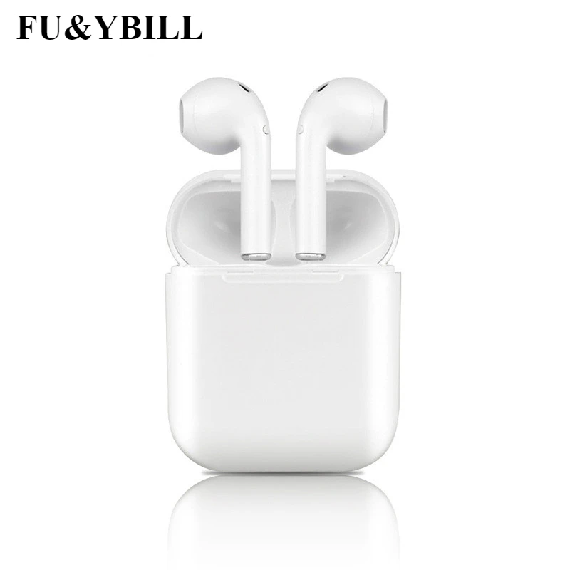 Fu&y bill I9S Wireless Earphone Bluetooth Headset In-Ear Invisible Earbud Headphone for All Bluetooth Function Smartphone Earbud