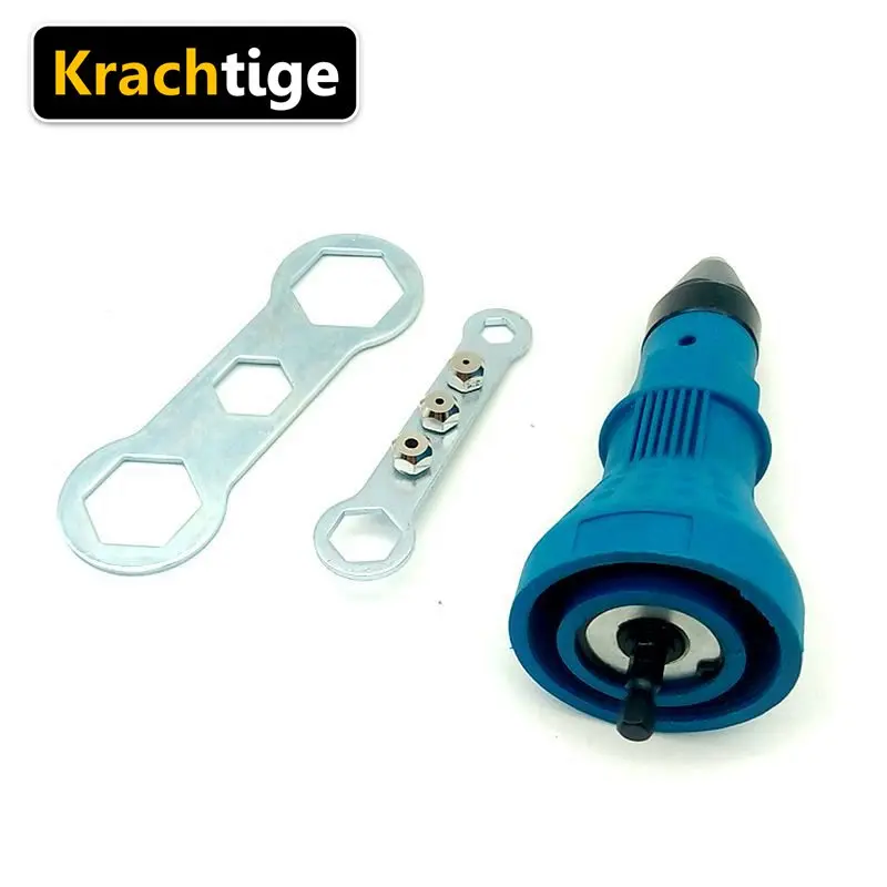 

Krachtige Electric Rivet Nut Gun Riveting Tool Cordless Riveting Drill Adapter Insert Nut Tool Riveting Drill Adapter