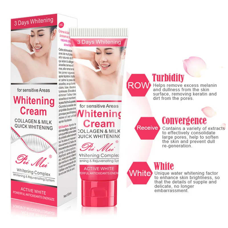 

Whitening Cream Vaginal Lips Private Part Pink Underarm Intimate Whitening Dark Nipple Bleaching Cream Skin Care Body Whitening