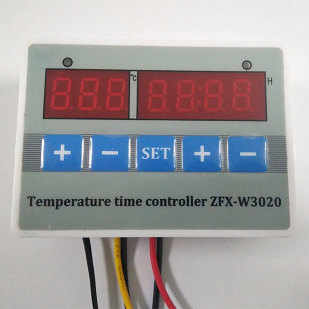 ZFX-W3020 ЖК-цифровой дисплей цифровой Интеллектуальный температурный регулятор времени термостат модуль переключения для таймера