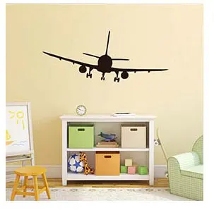 Виниловый клейкий Home Decor военный вертолет настенные наклейки Детские украшения комнаты выдалбливают дизайн для диван фон