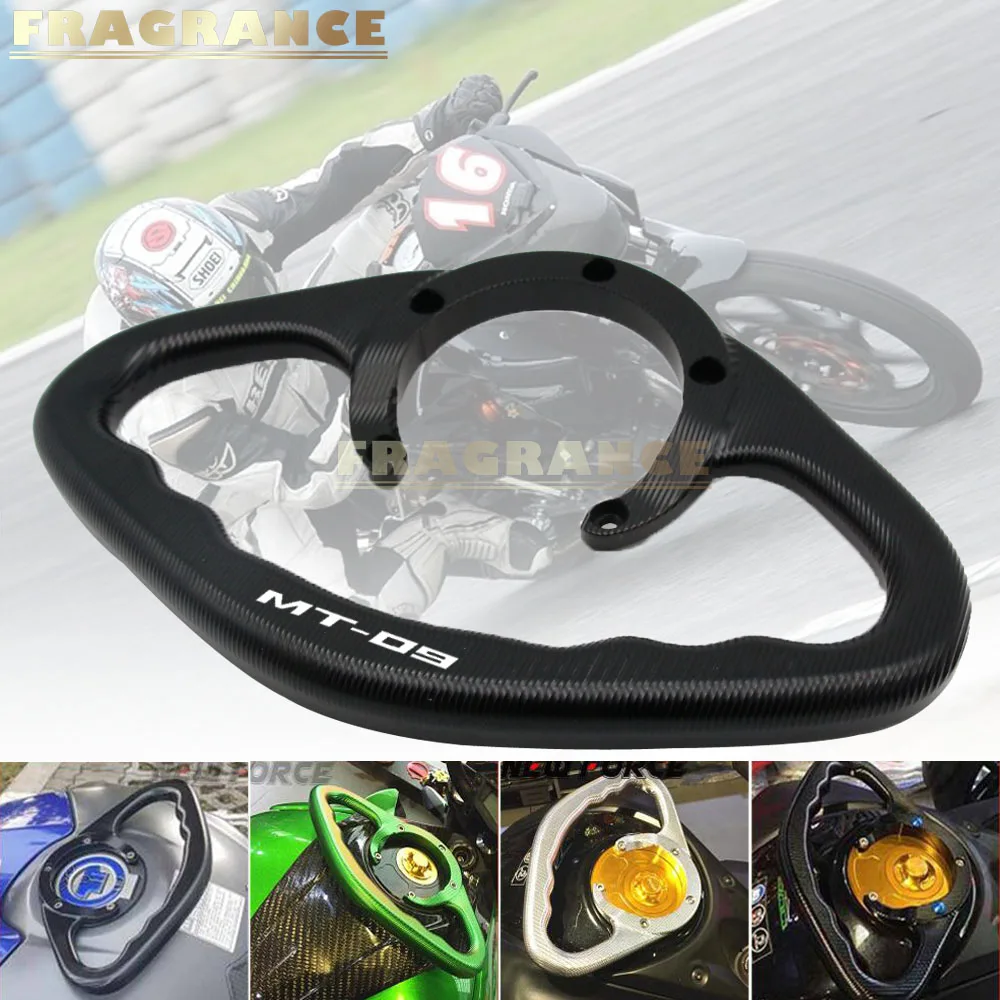 

For MT-09 R1 R6 R25 R3 MT-03 MT-25 MT-09 Tracer FZ1 FZ6 Motorcycle Passenger Handgrips Hand Grip Tank Grab Bar Handle Armrest