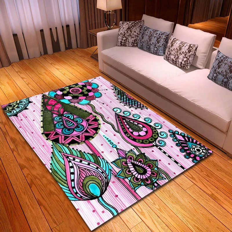 3D Flower Stair Large Carpets for Living Room Corridor Decor Carpet Hotel Aisle Rug Entrance/Hallway Doormat Bedroom Custom Rugs