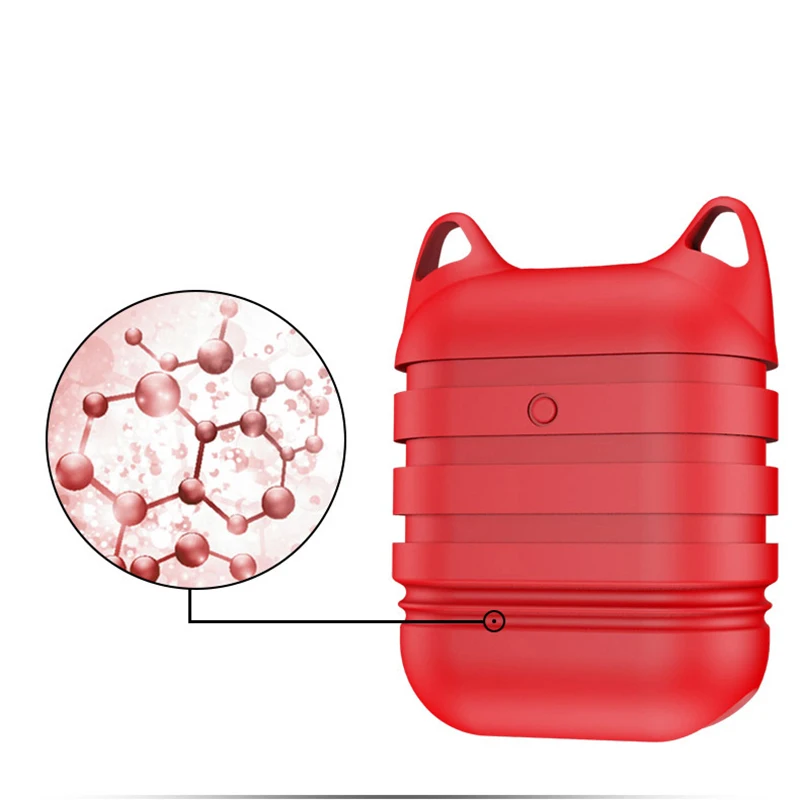 Drop Shipping For Airpods Silicone Cover Good Feeling Earphone Protective Cases For Air Pods Skin Cute For Air pod Retail (12)