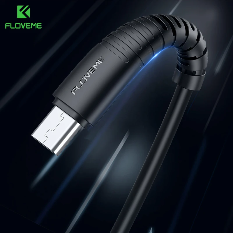 

FLOVEME USB Type C Cable for Samsung Note 9 S9 0.3m/1m Hi-Tensile USB Phone Charger Cables for One Plus 6 5t Data Charging Cords