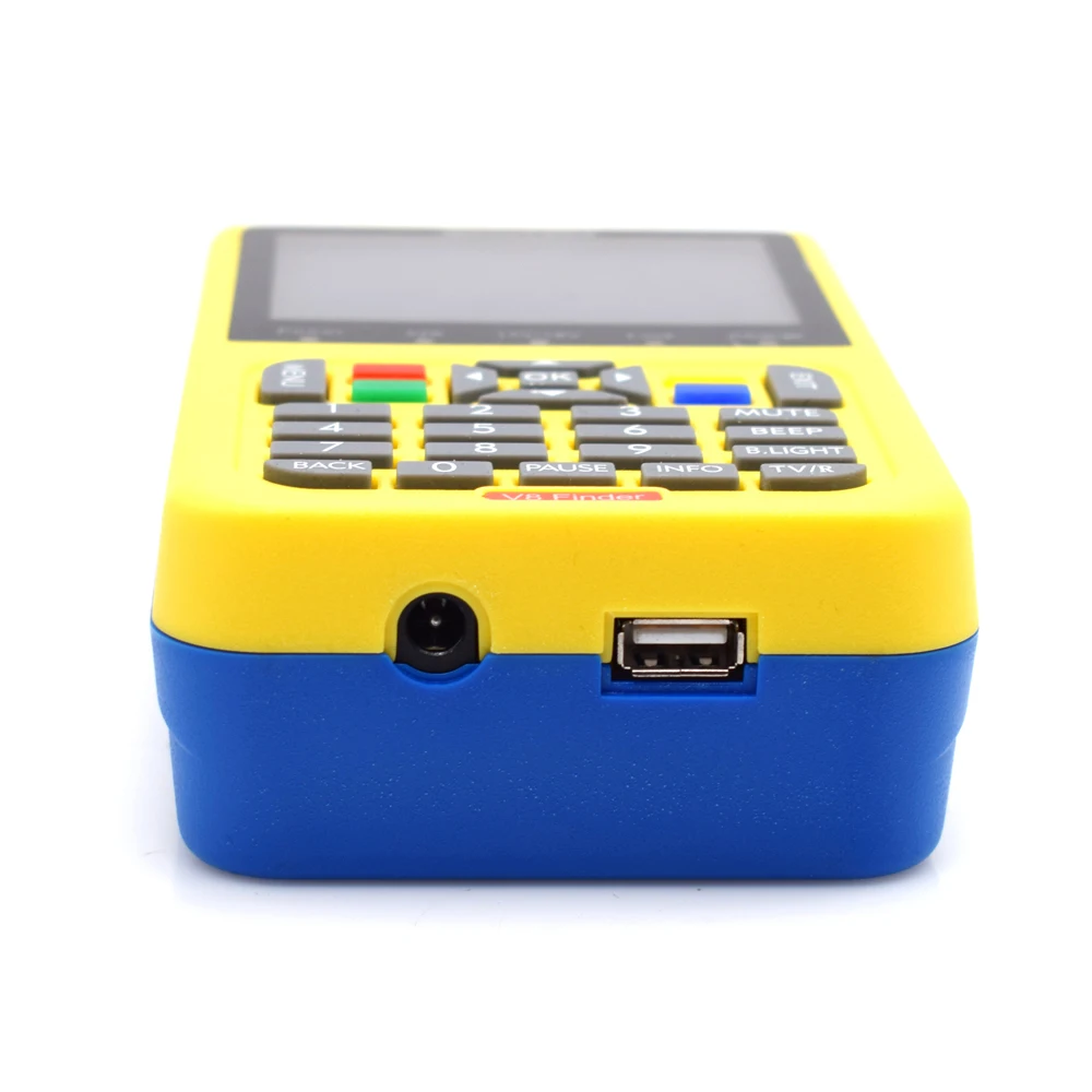 KKMOON V8 Finder спутниковый Finder DVB-S2-приемник Цифровой измеритель ...