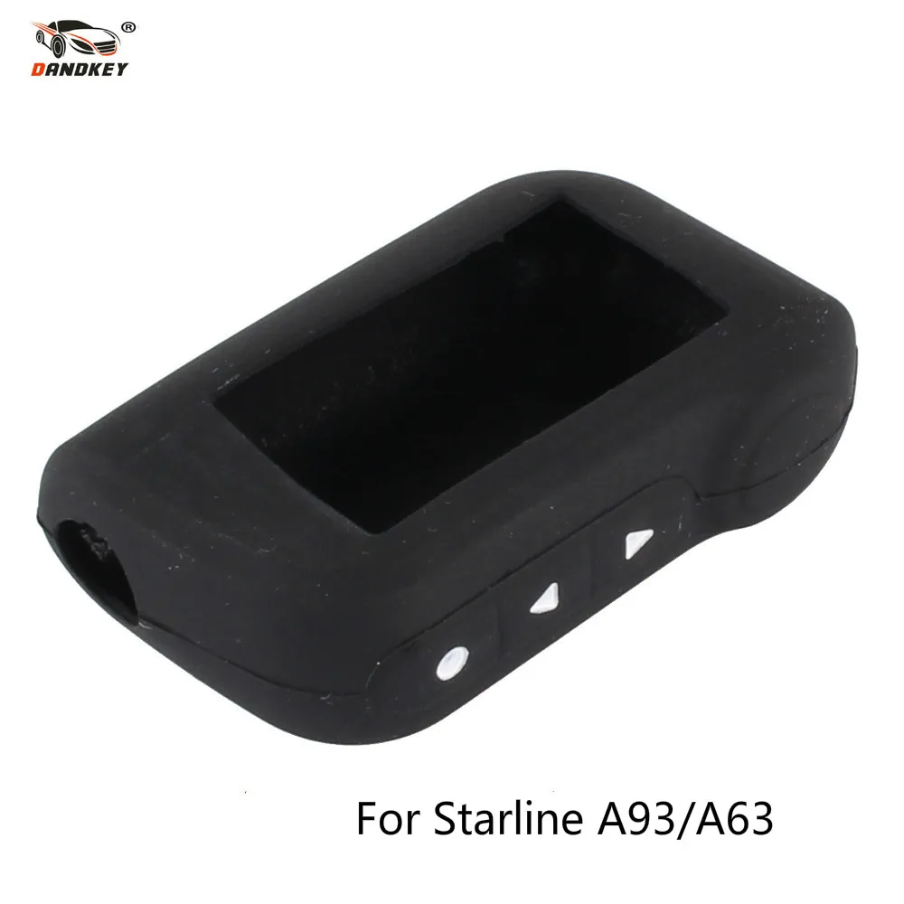 Сменный силиконовый чехол DANDKEY с 3 кнопками для Starline A93 A63 пульт дистанционного