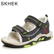 2017 D’été Enfants Chaussures Marques Fermées Bout Garçons Sandales Orthopédiques Sport PU En Cuir Bébé Garçons Sandales Chaussures