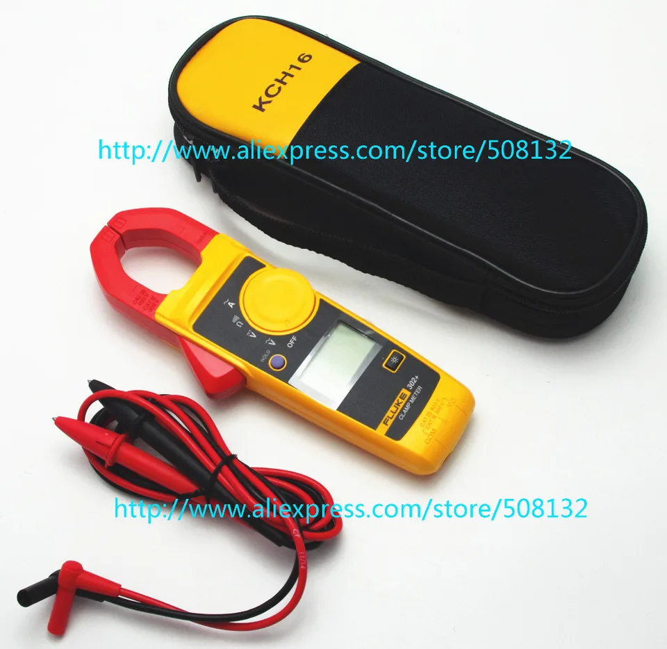 FLUKE 302+ ハンドヘルド デジタル クランプ メーター マルチメーター 