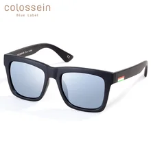 COLOSSEIN солнцезащитные очки Женские мужские поляризованные линзы модные очки классические стильные для взрослых популярные новые очки уличные
