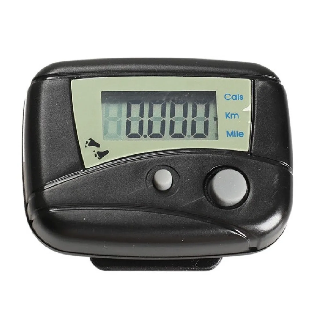 

Electronic Steps Black Digital LCD Run Step Run Pedometer Walking Running/Jogging Calorie Counter Distance Clip-on