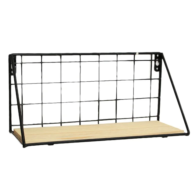 Wall Wrought Iron Shelf Mounted Storage Rack Bookshelf Without Wall Wrought Iron Shelf Mounted Storage Rack Bookshelf Without Punching Living Room Bedroom