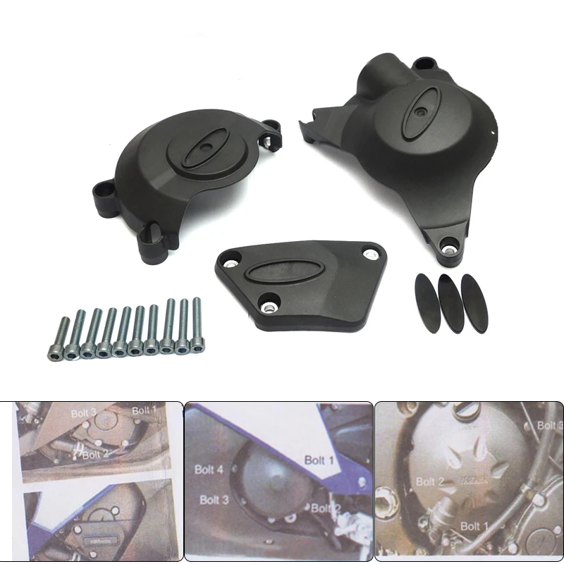 

2006-2016 R6 Racing Engine Clutch Generator Alternator Cover Set Protector Guard for Yamaha YZF-R6 2006-2016