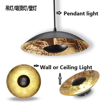 

Nordic Art Simple pendant light 9W LED Eclipse suspension lamp dinning room restaurant bar living room lights hanging modern