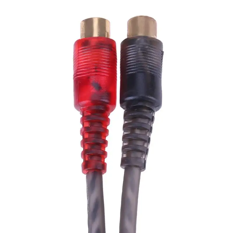2 RCA Male to 1 Female OFC Cable Y Splitter Cord for Car Audio System Subwoofer DVD MP3 player|2 rca male|2 rcasplitter cable |