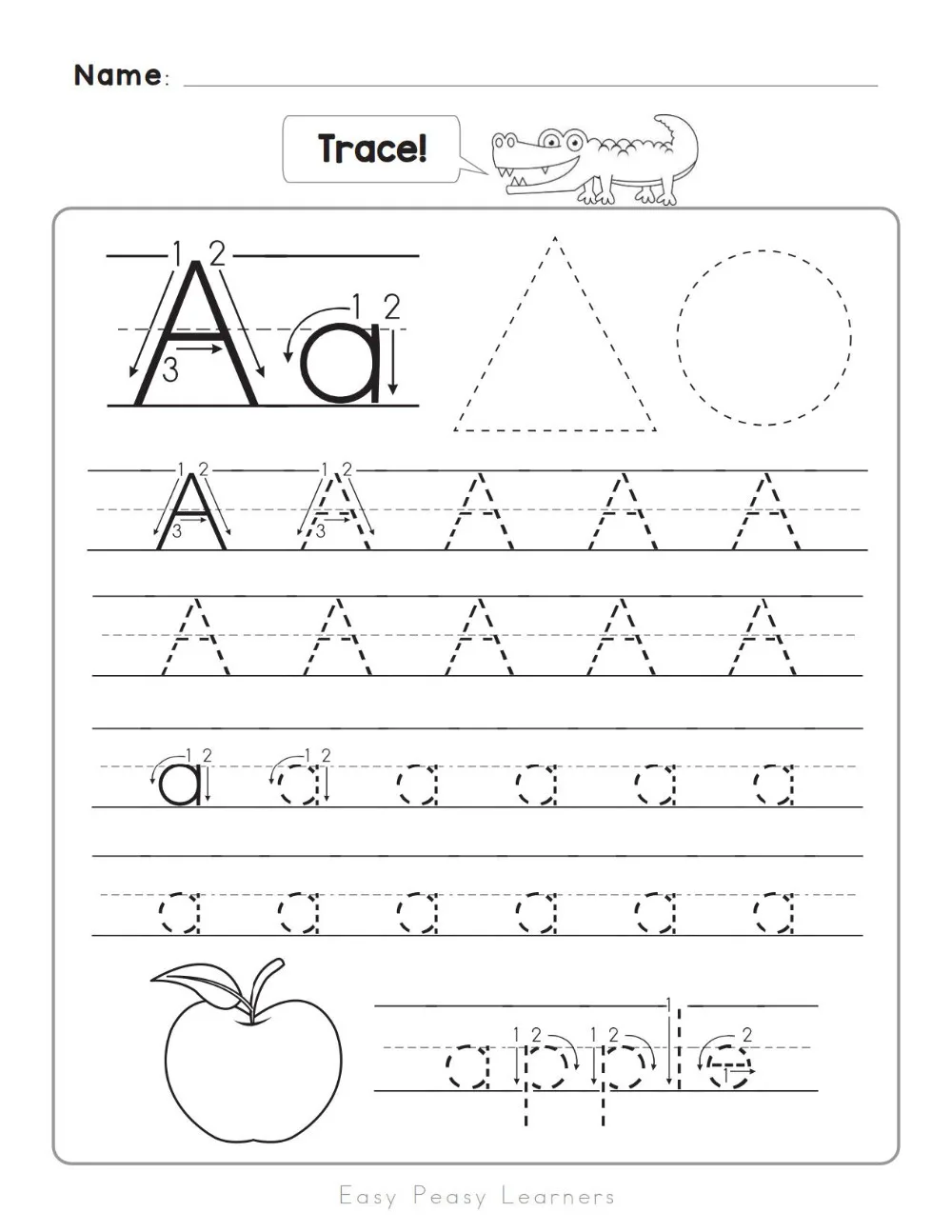 1-130 130P 5 Alphabet Worksheets5-130P_1