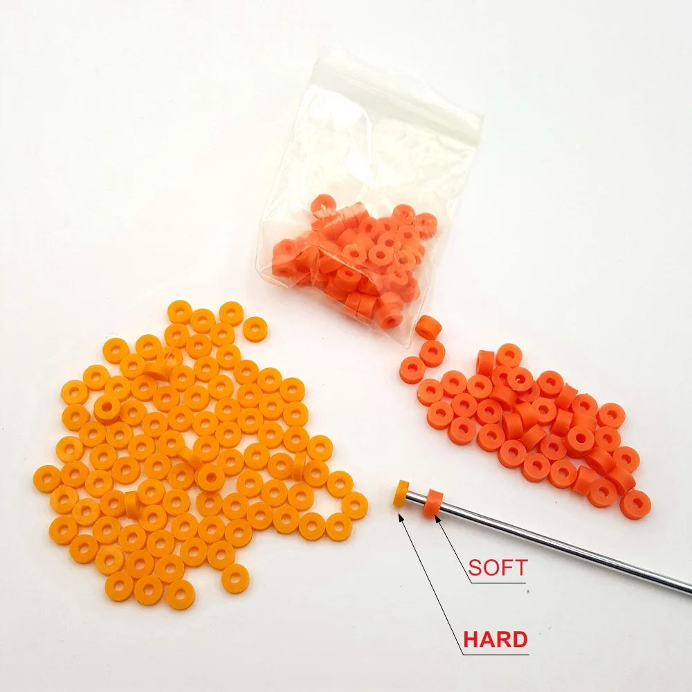 

20PCS/80PCS Soft and Hard Axle Sleeve for 2.0MM Axis Shaft Toy Accessories