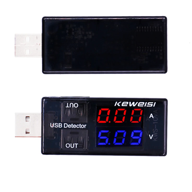 Usb Voltmeter Ammeter Detector Voltage Tester Voltage Meters Usb