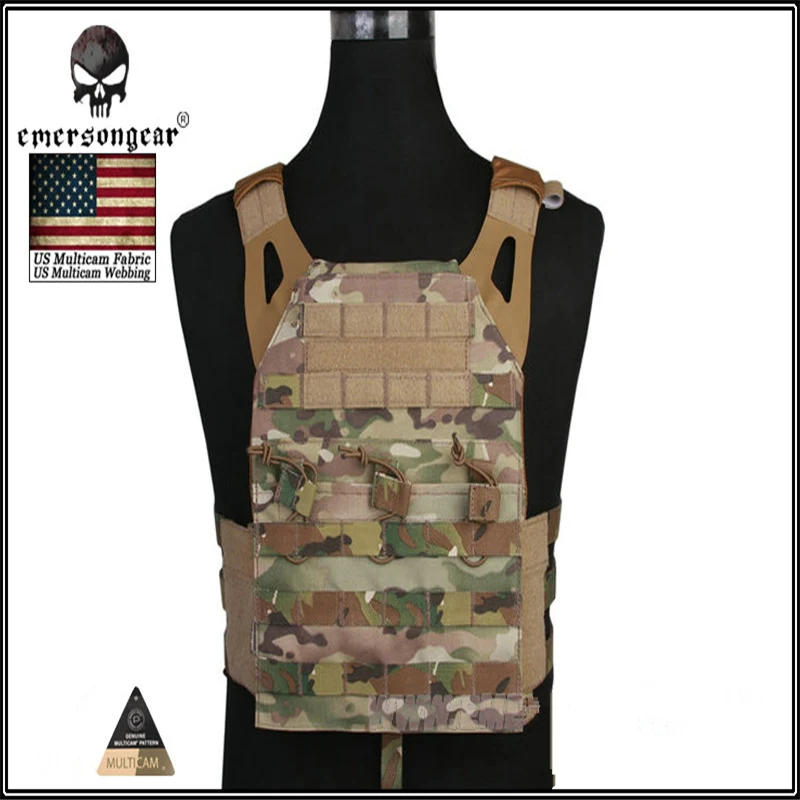 Emersongear JPC жилет перемычка перевозчик тарелок Emerson Camo Molle пейнтбол военное