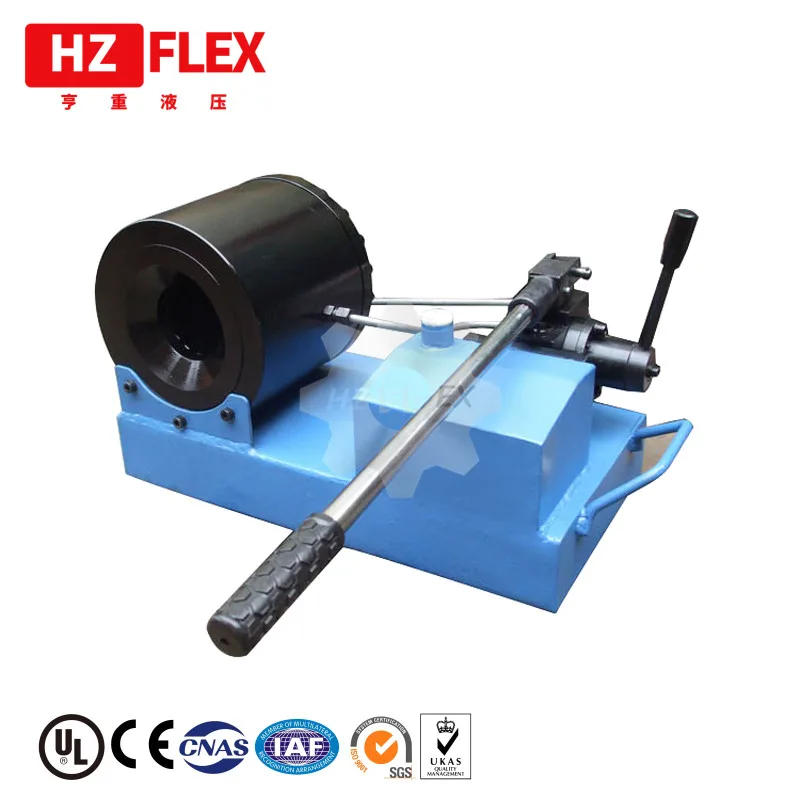 2019 HZFLEX HZ-25S most popular finn power best price crimping 6-25mm hydraulic rubber used hydraulic hose crimping