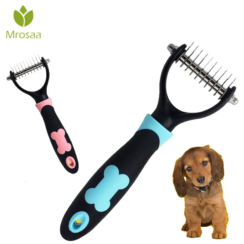 Mrosaa Dog Hair Grooming Combs Trimmer Pet hair Remover Trimmer Combs