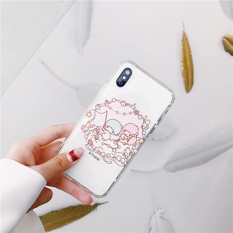 Чехол для телефона с мультипликационным принтом Две звезды моя мелодия iPhone 6 6s 7 8