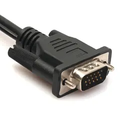 VGA к HDMI выход 1080 P HD + USB Аудио ТВ AV HDTV видео кабель конвертер адаптер