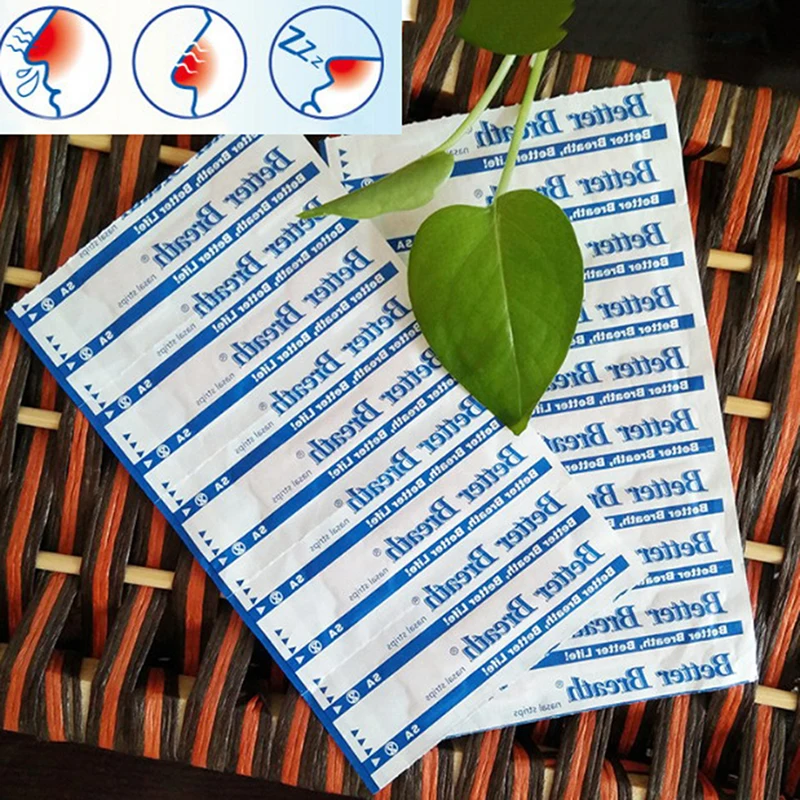 10Pcs Breathe Right Nasal Strips Right Way To Stop Snoring Anti Snoring Strips Easier Better Breathe Health Care