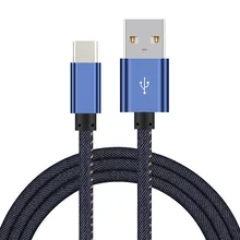 Usb кабель джинсовая линия передачи данных для мобильного телефона huawei зарядный кабель типа C Прямая поставка HPE001C