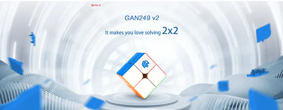 Gan249 V2M Магнитный магический куб Gan Air Gan 249 V2 M Gan CubePuzzle игрушки для детей Magico Cubos