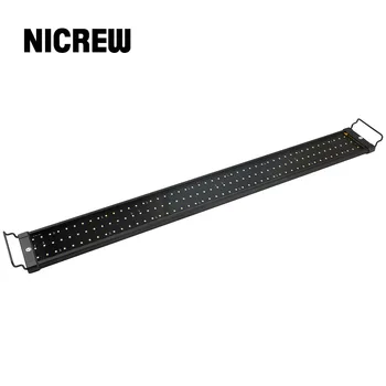 

Nicrew Aquarium Fish Tank Lighting LED Light Bar SMD 25W 94-115cm LED Light Lamp with Extendable Brackets Fits for Aquarium