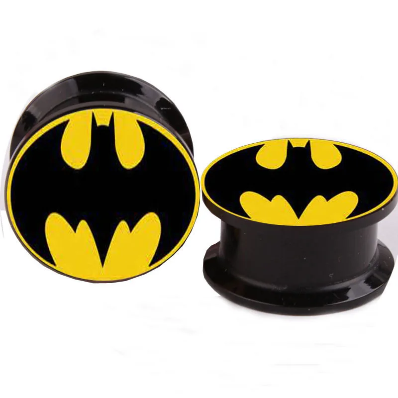 High Quality Batman Ear Gauges Plugs And Tunnels Stretcheing Expander