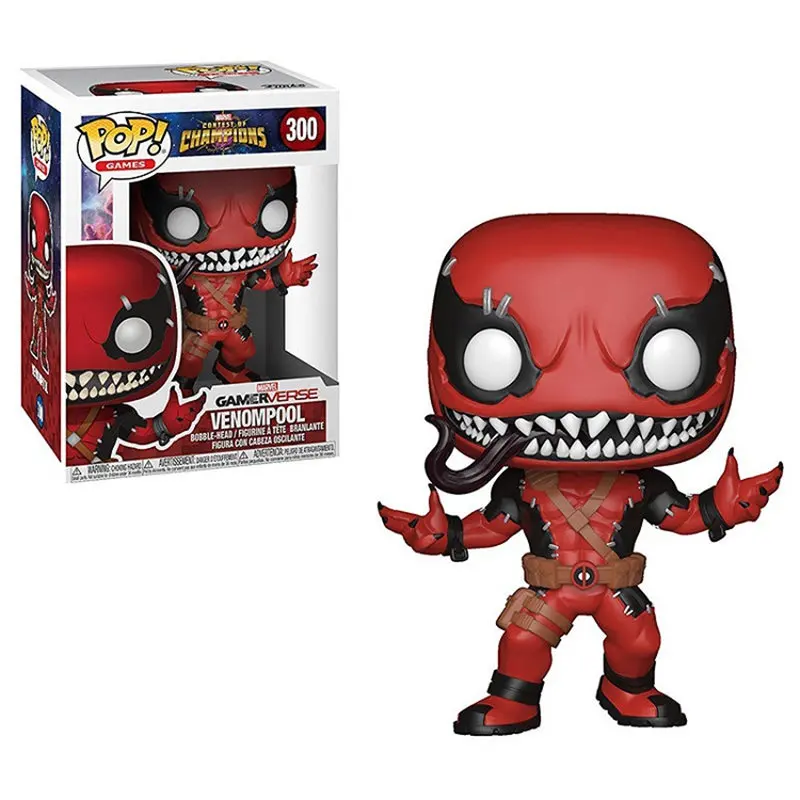 Экшн фигурка Funko pop чудо яд VS Venompool Коллекционная модель игрушка для детей в