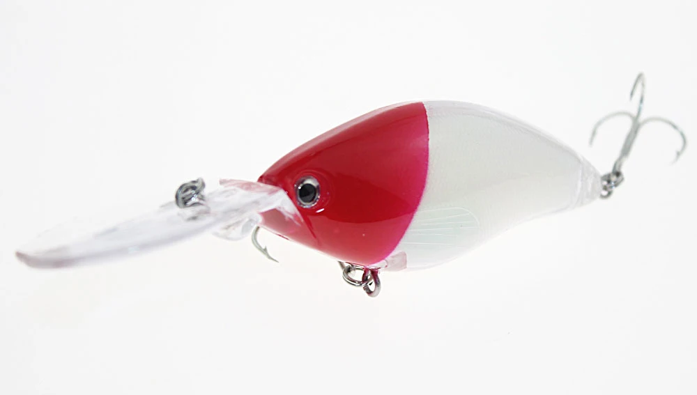 105 مللي متر 18g عالية الجودة عميق الغوص كرنك الطعم أسماك Crankbait swimbait طويلة اللسان التصيد Wobblers كبيرة الأسماك الصيد إغراء الطعم