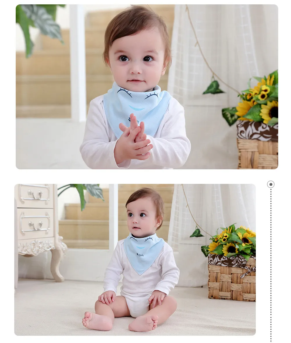 Insular Soft Baby Bibs Burp Cloth Cute Girls Boys Bib Babies Clothing Newborn Baby Bibs Infant