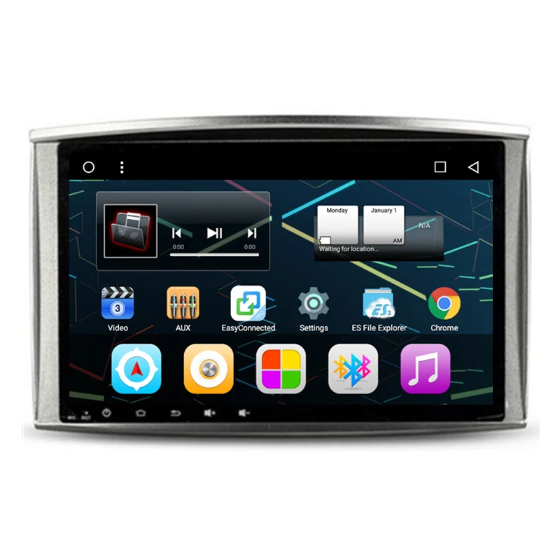 Автомобильная Мультимедийная система на Android с DVD GPS 10 2 дюйма для Toyota Land Cruiser 100 LC100