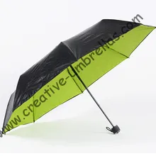 Имитация рая, три раза, летний зонтик, открытый вручную, ветрозащитный, сумка зонтик, УФ-защита, цветное покрытие, цвет пантона