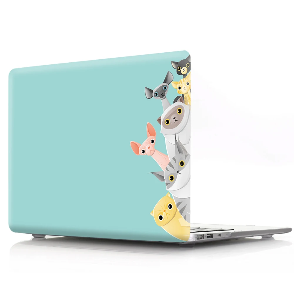 Printed Animal Cover Case For Macbook Air 11 13 Pro 12 13 15 Laptop Sleeve Bag Shell For Apple Mac book 11.6 13.3 15.4 Touch Bar Printed Animal Cover Case For Macbook Air 11 13 Pro 12 13 15 Laptop Sleeve Bag Shell For Apple Mac book 11.6 13.3 15.4 Touch Bar