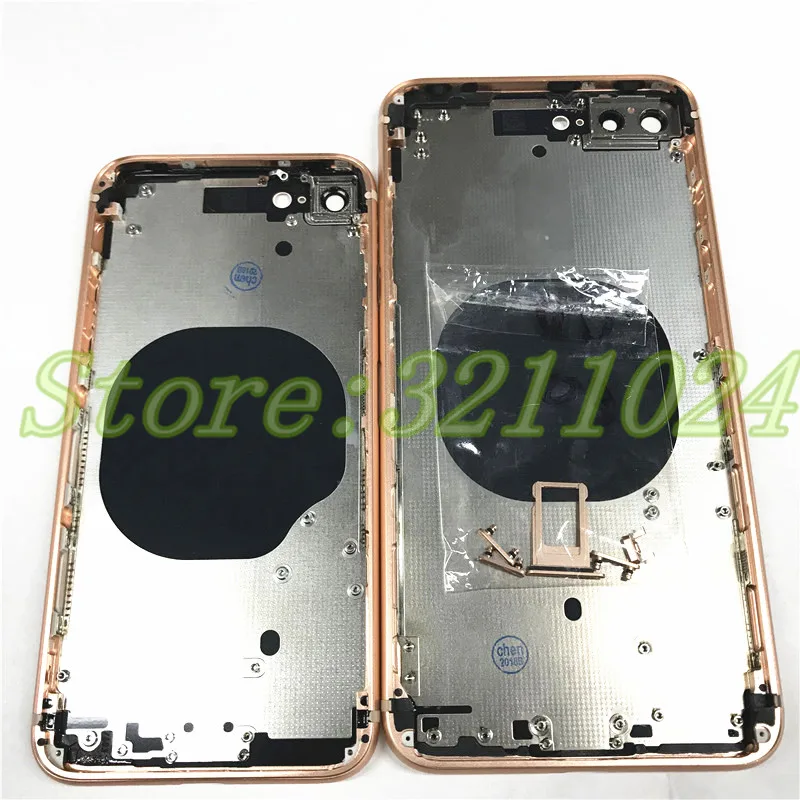 Для iphone 8 8G 4 7 '' / Plus P 5 5''/ X XR задняя средняя рамка Корпус Полный в сборе